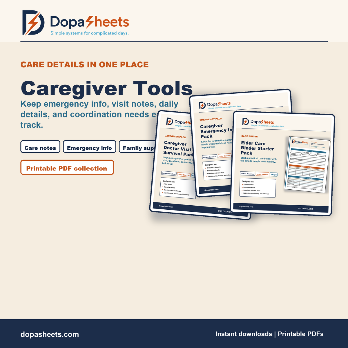 Caregiver Tools