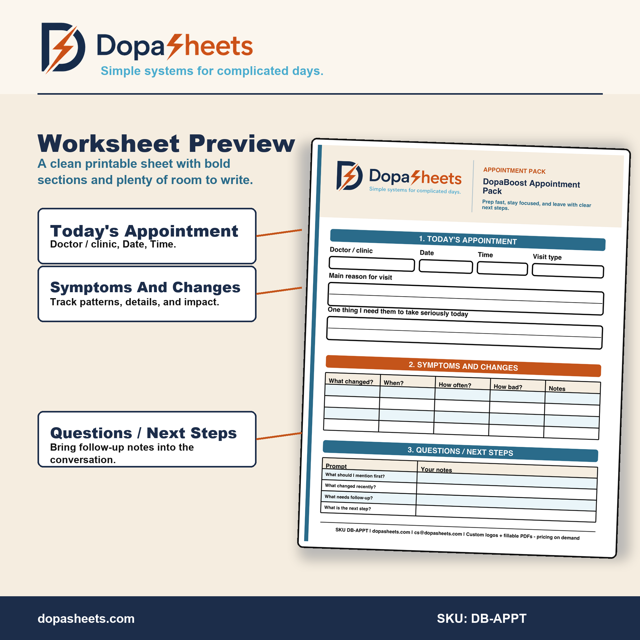 DopaBoost Appointment Pack