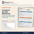 Printable Caregiver System Workbook — Care Coordination Planner for Family Caregivers