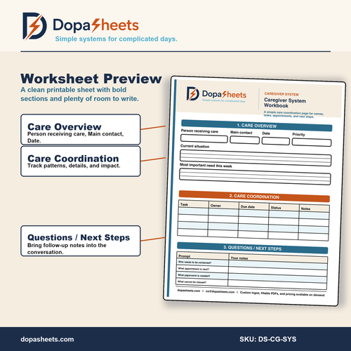 Caregiver System Workbook