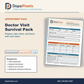 Printable Doctor Visit Prep Sheet — Symptoms, Questions & Follow-Up Planner