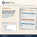Printable Insurance Call Tracker — Prior Authorization & Claim Follow-Up Sheet