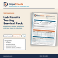 Printable Lab Results Tracker — Blood Work & Medical Test Follow-Up Sheet